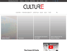 Tablet Screenshot of culturemagazin.com